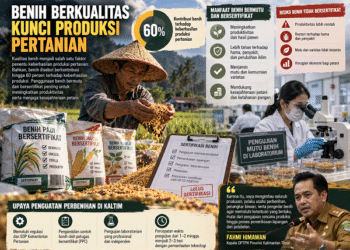 DPTPH Kaltim Tegaskan Benih Wajib Bersertifikat Sebelum Diedarkan