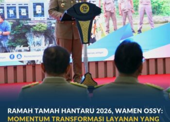 Ramah Tamah HANTARU 2026, Wamen Ossy: Momentum Transformasi Layanan yang Memberi Kepastian