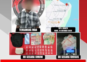 Polres PPU Ringkus Pria 22 Tahun, 30 Paket Sabu Seberat 8,45 Gram Disita