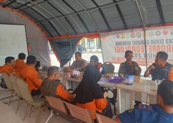Polres PPU Bersama Instansi Terkait Perkuat Kesiapsiagaan Karhutla, Pantau Kualitas Udara dan Lakukan Pendinginan di Dua Lokasi