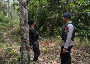 Brimob Polda Kaltim Intensifkan Patroli di Balikpapan, Cegah Karhutla dan Jaga Kamtibmas