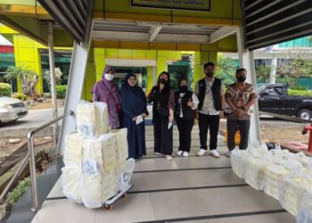Jumat Berkah di RSKD Kanujoso, Hotel Jatra dan Rumah Zakat Bagikan 95 Nasi Kotak