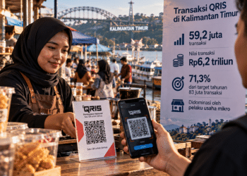 Transaksi QRIS di Kaltim Capai 59,2 Juta, Nilainya Rp6,2 Triliun