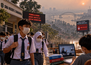 Kabut Asap Karhutla Ganggu Pembelajaran, 27 Sekolah di Samarinda Terapkan PJJ