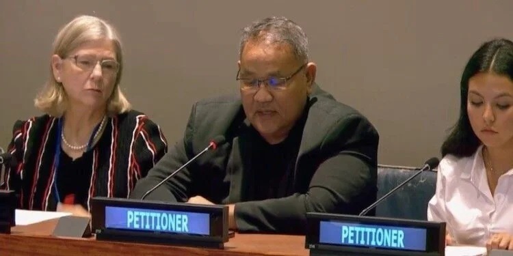 Direktur Geopolitik GREAT Institute, Teguh Santosa, menyampaikan pandangannya mengenai pembangunan di Sahara Maroko dalam pertemuan Komite 4 PBB yang membidangi dekolonisasi.