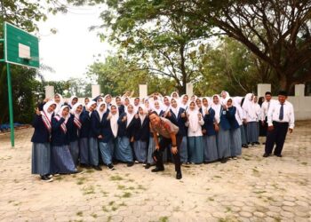 Wakapolda Kaltim Kunjungi Ponpes Syaichona Cholil, Dorong Kesadaran Kamtibmas Santri
